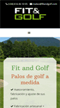 Mobile Screenshot of fitandgolf.com